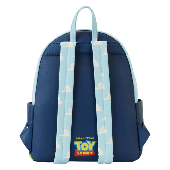 Toy Story Movie Collab Triple Pocket Mini Backpack Unisex Loungefly Backpacks Toy Story Movie Collab Triple Pocket Mini Backpack Unisex Loungefly Backpacks