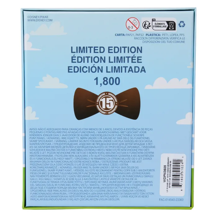 Up 15th Anniversary Spirit Of Adventure 3 Unisex Loungefly Enamel Pins Up 15th Anniversary Spirit Of Adventure 3 Unisex Loungefly Enamel Pins