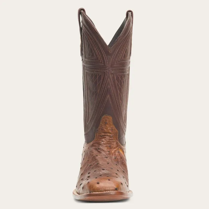 Western Men Stetson Jackson Boots Brown