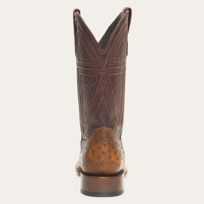 Western Men Stetson Jackson Boots Brown