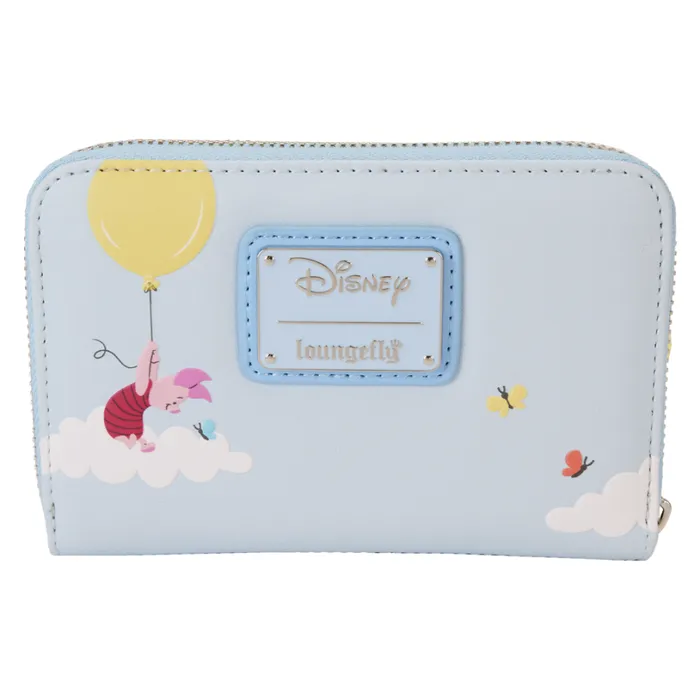 Winnie The Pooh and Friends Floating Balloons Zip Around Wallet Unisex Loungefly Bags and Wallets Winnie The Pooh and Friends Floating Balloons Zip Around Wallet Unisex Loungefly Bags and Wallets