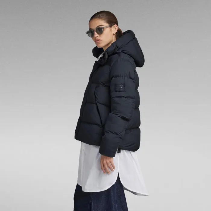 Winter Coats Women GStar RAW Whistler Short Puffer Jacket Salute