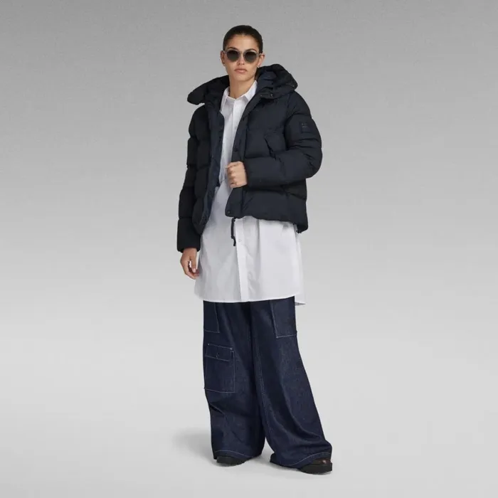 Winter Coats Women GStar RAW Whistler Short Puffer Jacket Salute