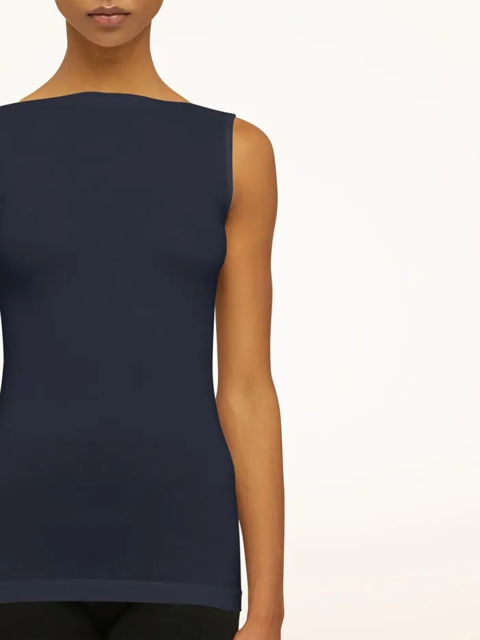 Wolford Aurora Top Sleeveless Admiral Women Tops and Tshirts