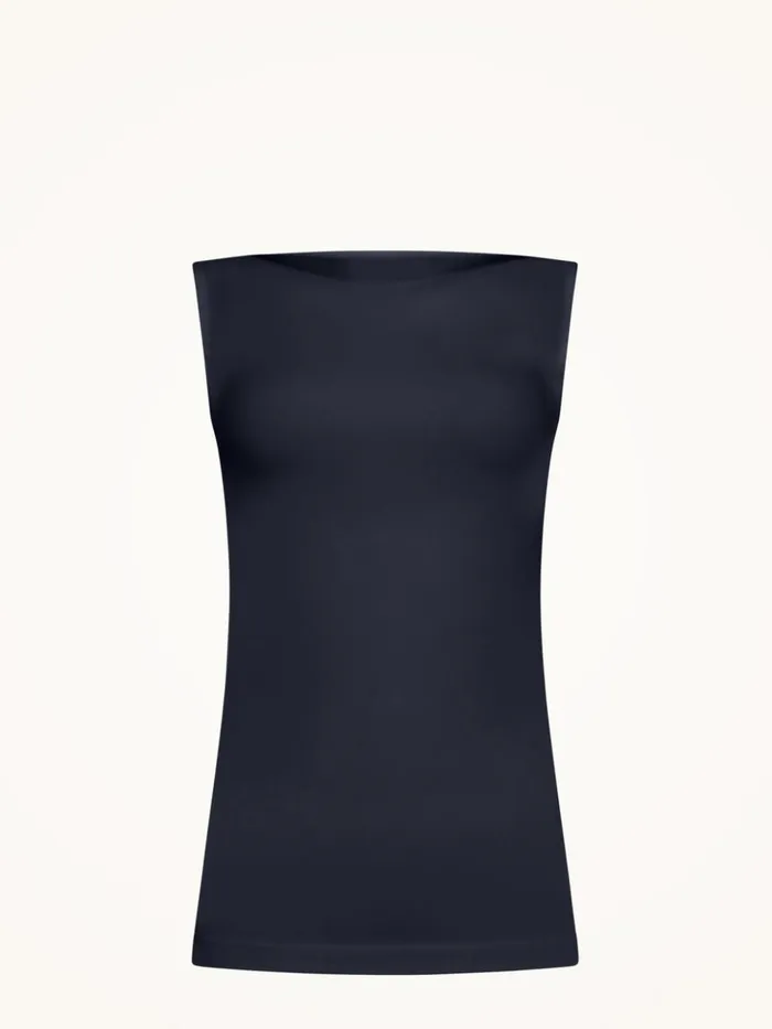 Wolford Aurora Top Sleeveless Admiral Women Tops and Tshirts