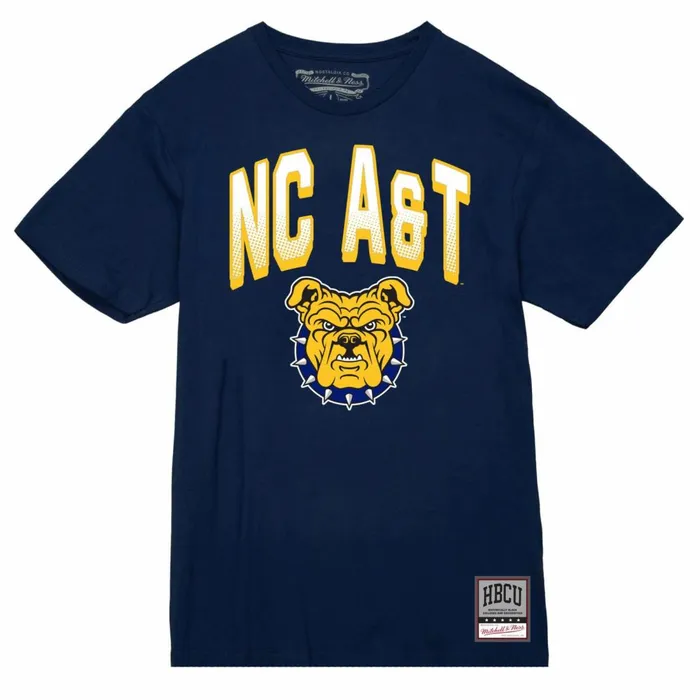 Women039s TShirts and Tops Mitchell and Ness Women039s Halftime Tee North Carolina AandT University