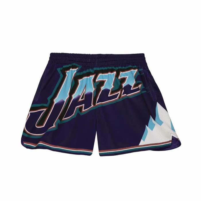 Women039s Womens Mitchell and Ness Women039s Big Face 30 Shorts Utah Jazz