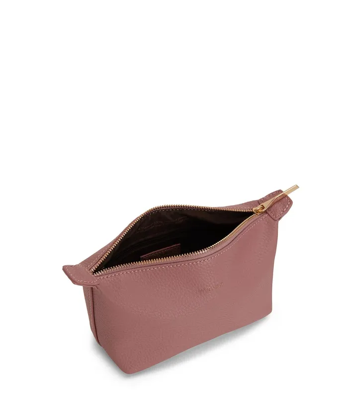 Women Abbi Mini Vegan Cosmetic Bag 8211 Purity Rose Matt and Nat Travel