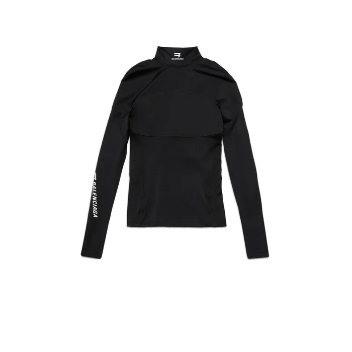 Women Activewear Balenciaga Sporty B Activewear Top In Black