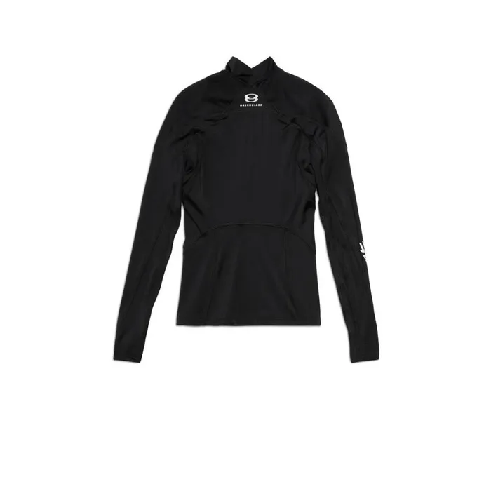 Women Activewear Balenciaga Sporty B Activewear Top In Black