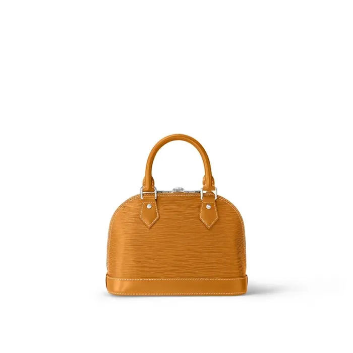 Women Alma Bag Louis Vuitton Louis Vuitton Honey Gold M57540 Alma BB 8211 Louis Vuitton Handbag Store