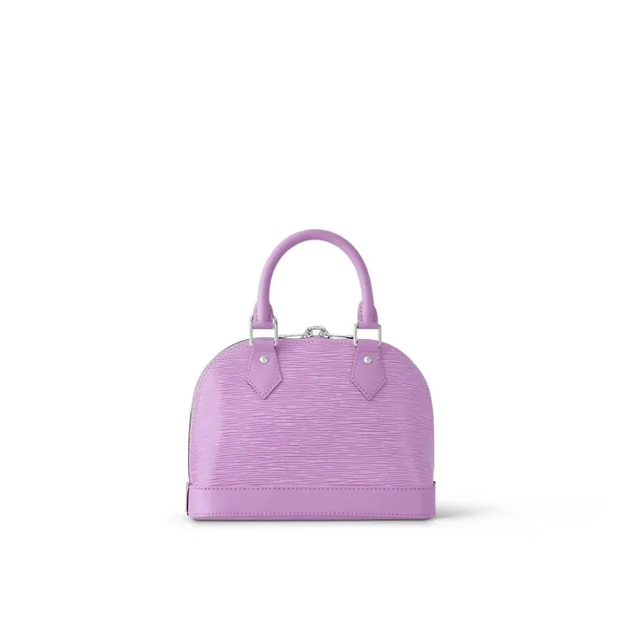 Women Alma Bag Louis Vuitton Louis Vuitton Lilas Provence Lilac M22642 Alma BB 8211 Louis Vuitton Handbag Store