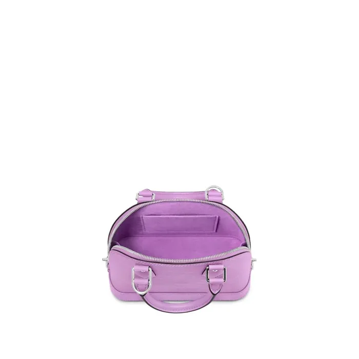 Women Alma Bag Louis Vuitton Louis Vuitton Lilas Provence Lilac M22642 Alma BB 8211 Louis Vuitton Handbag Store