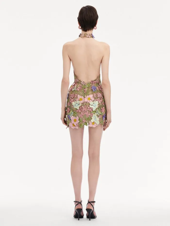 Women Art Nouveau Threadwork Cocktail Dress Multi Oscar De La Renta Dresses Women Art Nouveau Threadwork Cocktail Dress Multi Oscar De La Renta Dresses