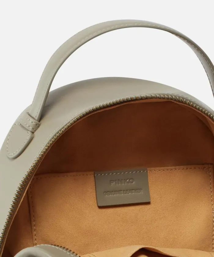 Women Backpacks Pinko Love Backpack Walnutantique Gold Women Backpacks Pinko Love Backpack Walnutantique Gold