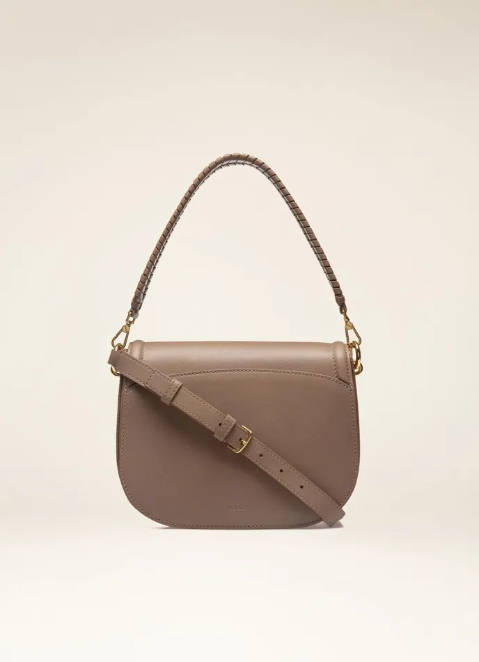 Women Bally Crossbody Bags Beckie 8211 Leather CrossBody Bag In Taupe