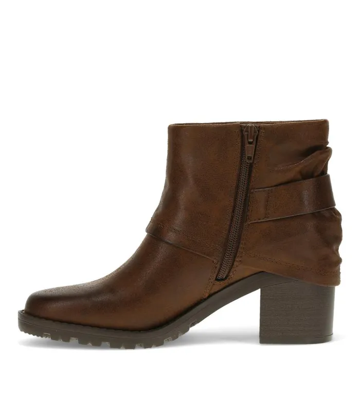 Women Baretraps Booties Deborah Block Heel Bootie Brush Brown Women Baretraps Booties Deborah Block Heel Bootie Brush Brown