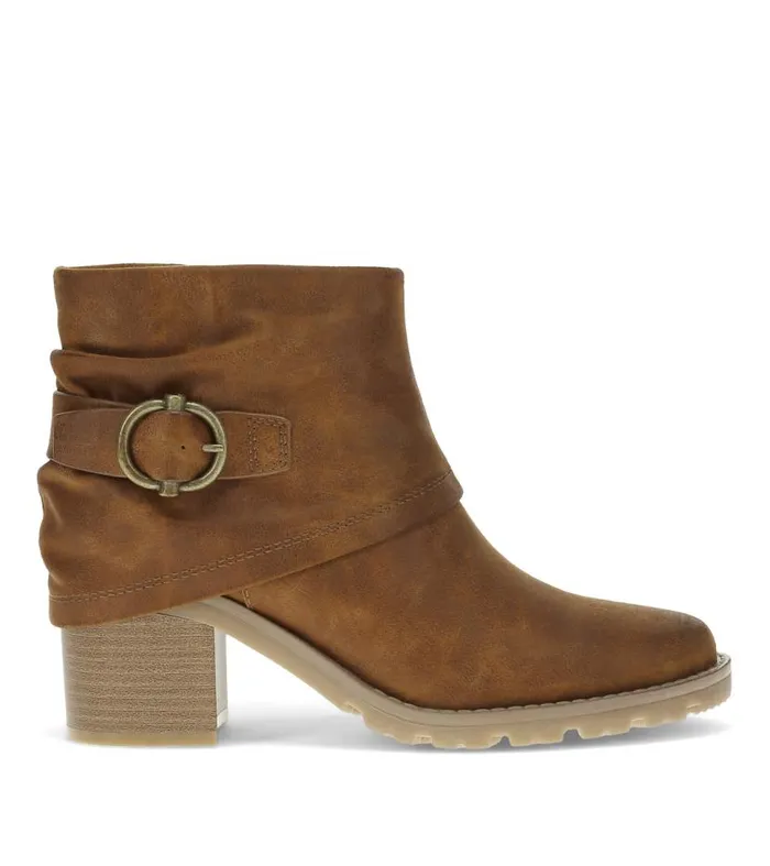 Women Baretraps Booties Deborah Block Heel Bootie Toffee Women Baretraps Booties Deborah Block Heel Bootie Toffee