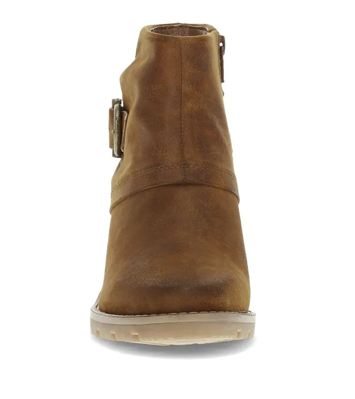 Women Baretraps Booties Deborah Block Heel Bootie Toffee Women Baretraps Booties Deborah Block Heel Bootie Toffee