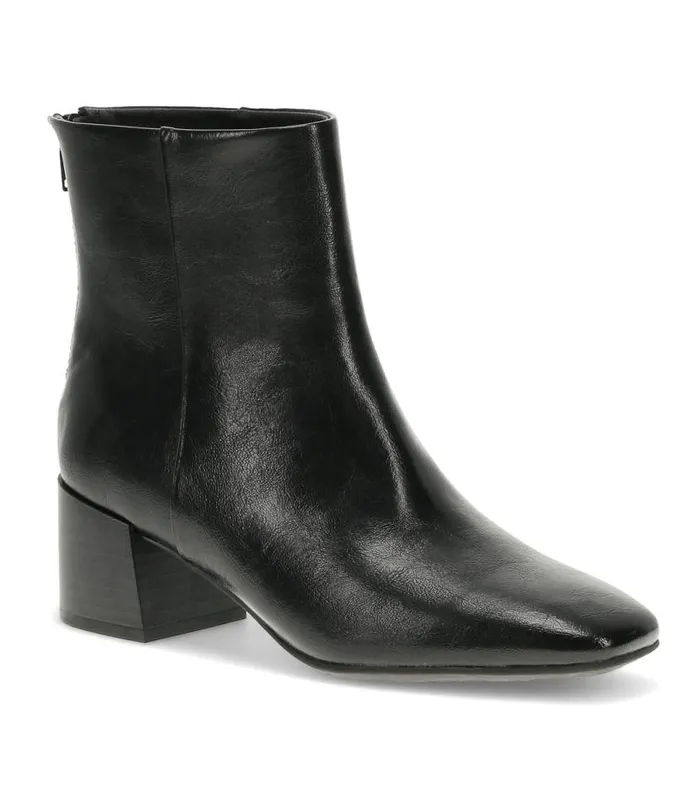 Women Baretraps Booties Emilie Block Heel Bootie Black
