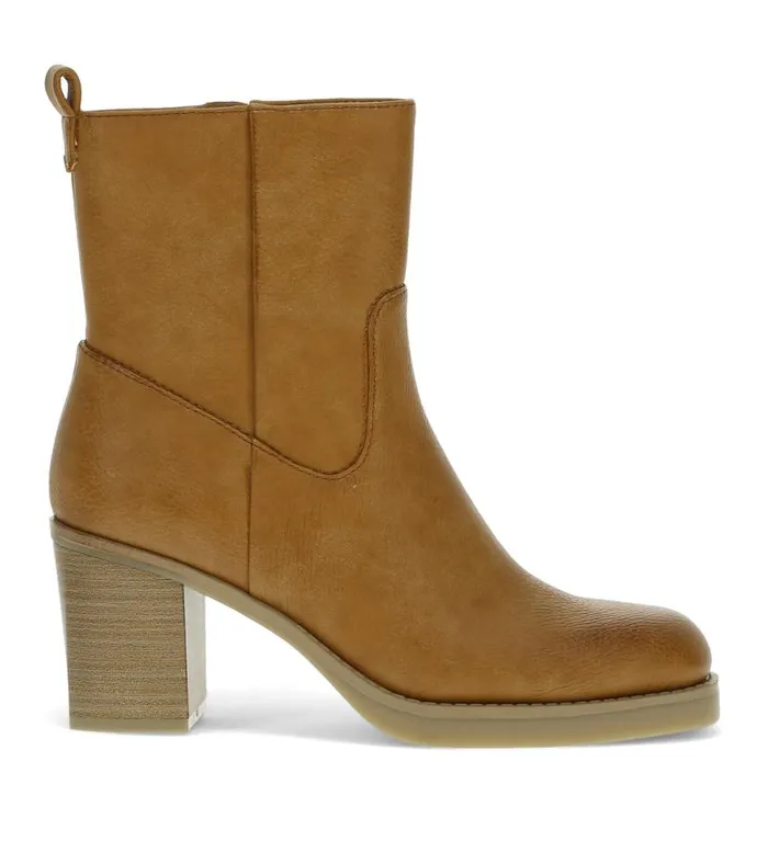 Women Baretraps Booties Giana Heeled Midi Boot Light Rust Women Baretraps Booties Giana Heeled Midi Boot Light Rust