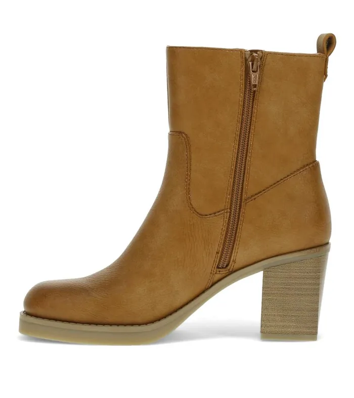 Women Baretraps Booties Giana Heeled Midi Boot Light Rust Women Baretraps Booties Giana Heeled Midi Boot Light Rust