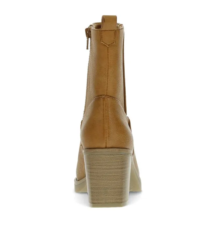 Women Baretraps Booties Giana Heeled Midi Boot Light Rust Women Baretraps Booties Giana Heeled Midi Boot Light Rust