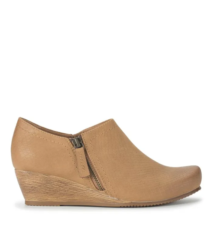 Women Baretraps Booties Louise Wedge Ankle Bootie Sandstone Women Baretraps Booties Louise Wedge Ankle Bootie Sandstone
