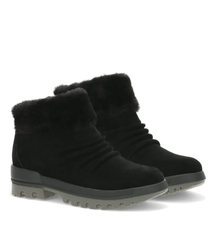 Women Baretraps Booties Nuri Cold Weather Bootie Black Suede Women Baretraps Booties Nuri Cold Weather Bootie Black Suede