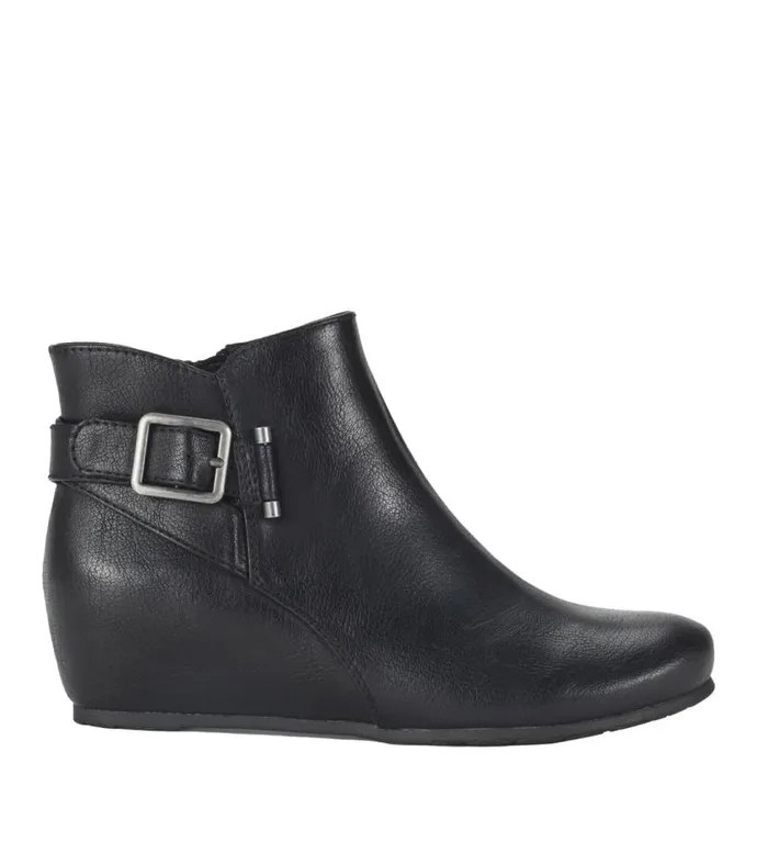 Women Baretraps Booties Serena Wedge Bootie Black Women Baretraps Booties Serena Wedge Bootie Black