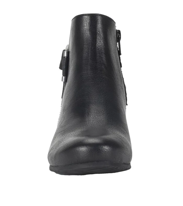 Women Baretraps Booties Serena Wedge Bootie Black Women Baretraps Booties Serena Wedge Bootie Black