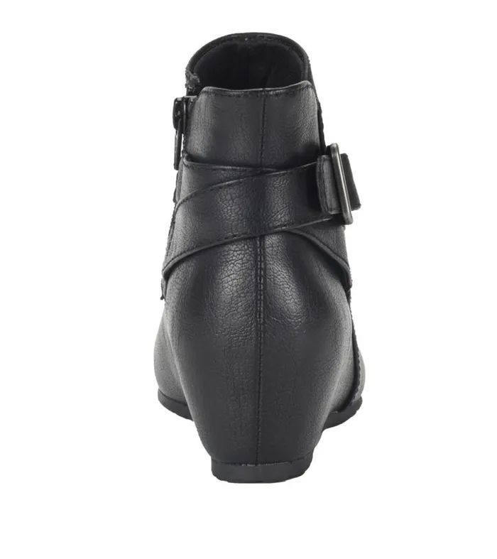 Women Baretraps Booties Serena Wedge Bootie Black Women Baretraps Booties Serena Wedge Bootie Black