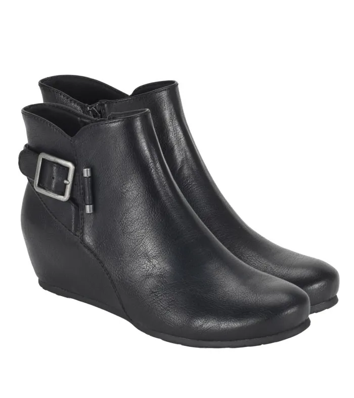 Women Baretraps Booties Serena Wedge Bootie Black Women Baretraps Booties Serena Wedge Bootie Black