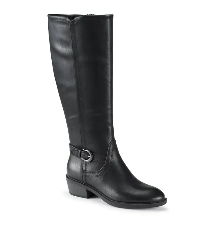 Women Baretraps Knee High Boots Nena Riding Boot Black