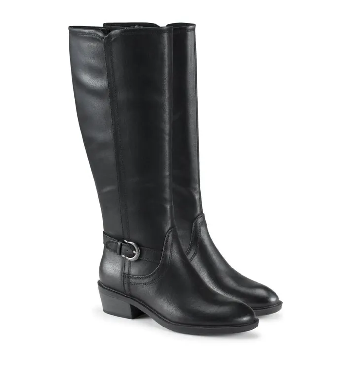 Women Baretraps Knee High Boots Nena Riding Boot Black Women Baretraps Knee High Boots Nena Riding Boot Black