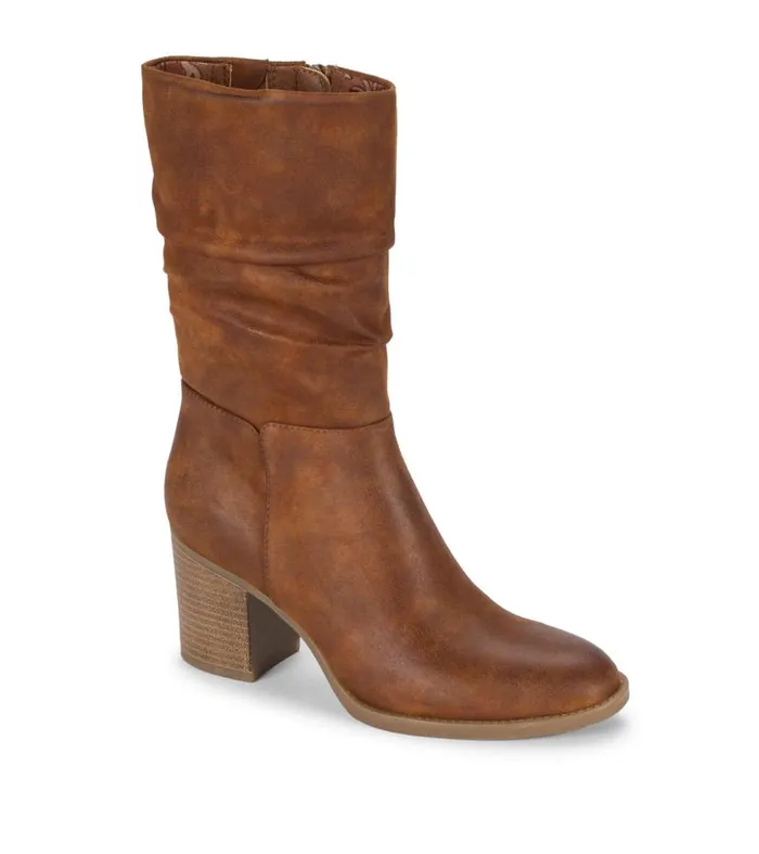 Women Baretraps Knee High Boots Raz Mid Calf Boot Toffee