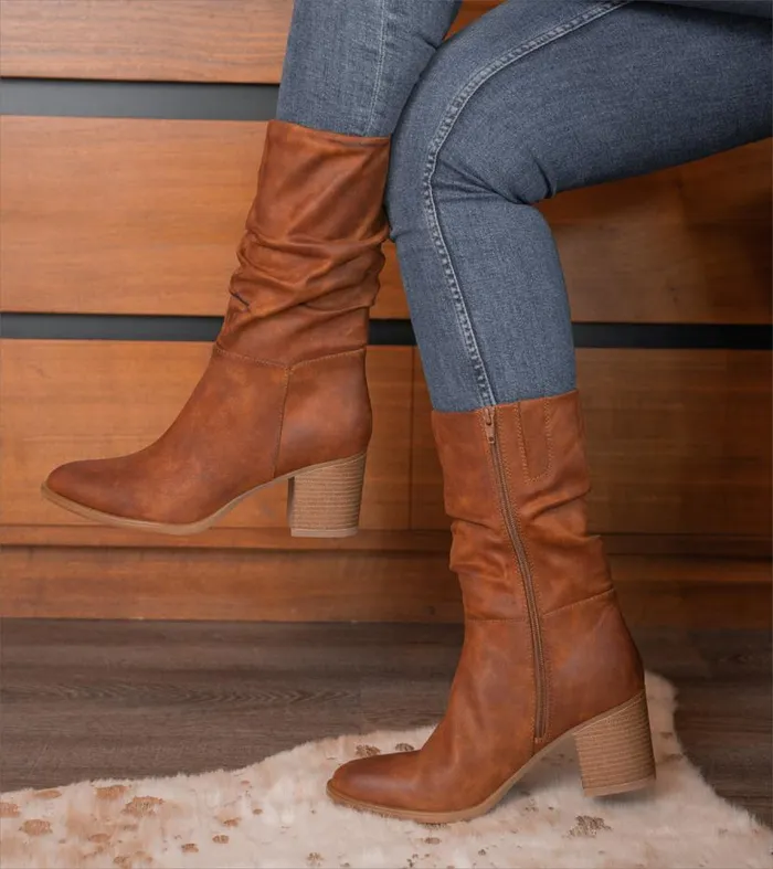 Women Baretraps Knee High Boots Raz Mid Calf Boot Toffee Women Baretraps Knee High Boots Raz Mid Calf Boot Toffee