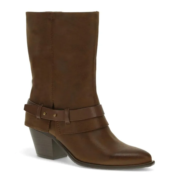 Women Baretraps Knee High Boots Yamura Midi Boot Brush Brown