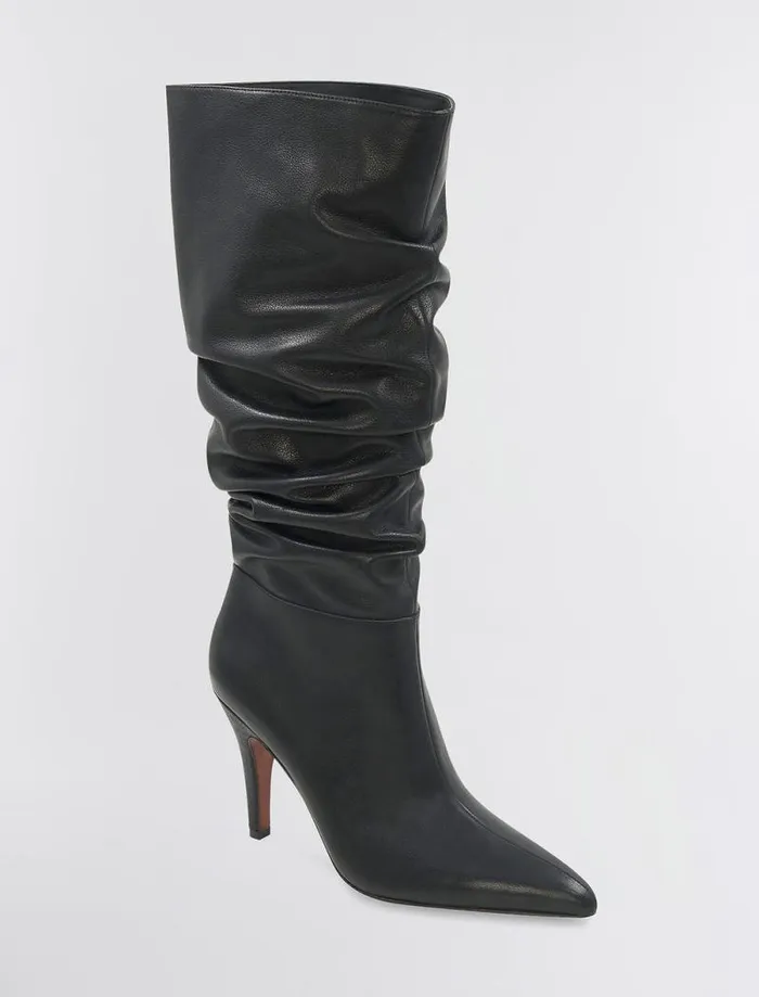 Women BCBG Shoes Braxton Slouch Boot Black