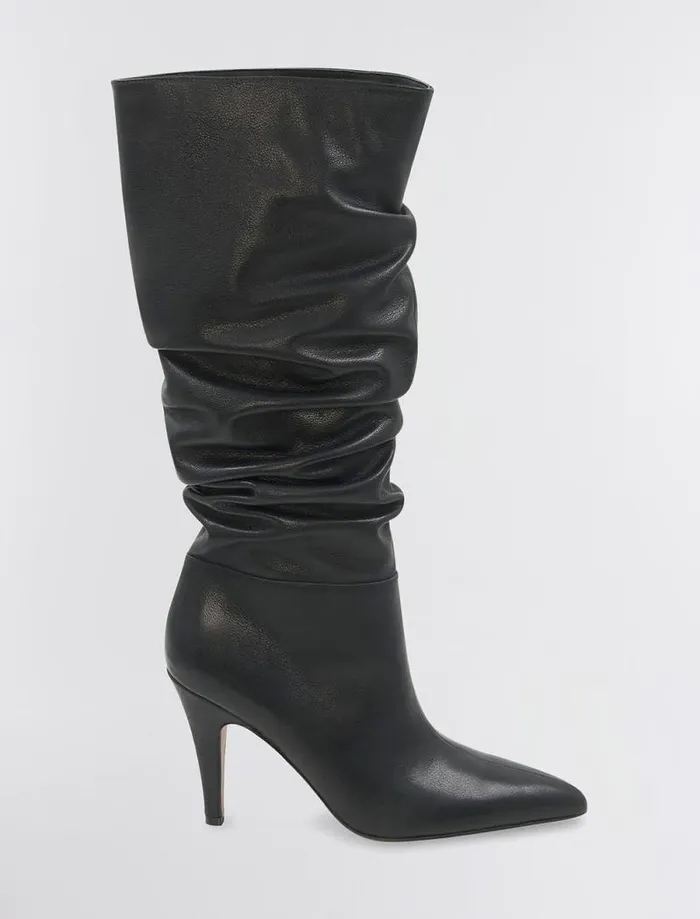 Women BCBG Shoes Braxton Slouch Boot Black