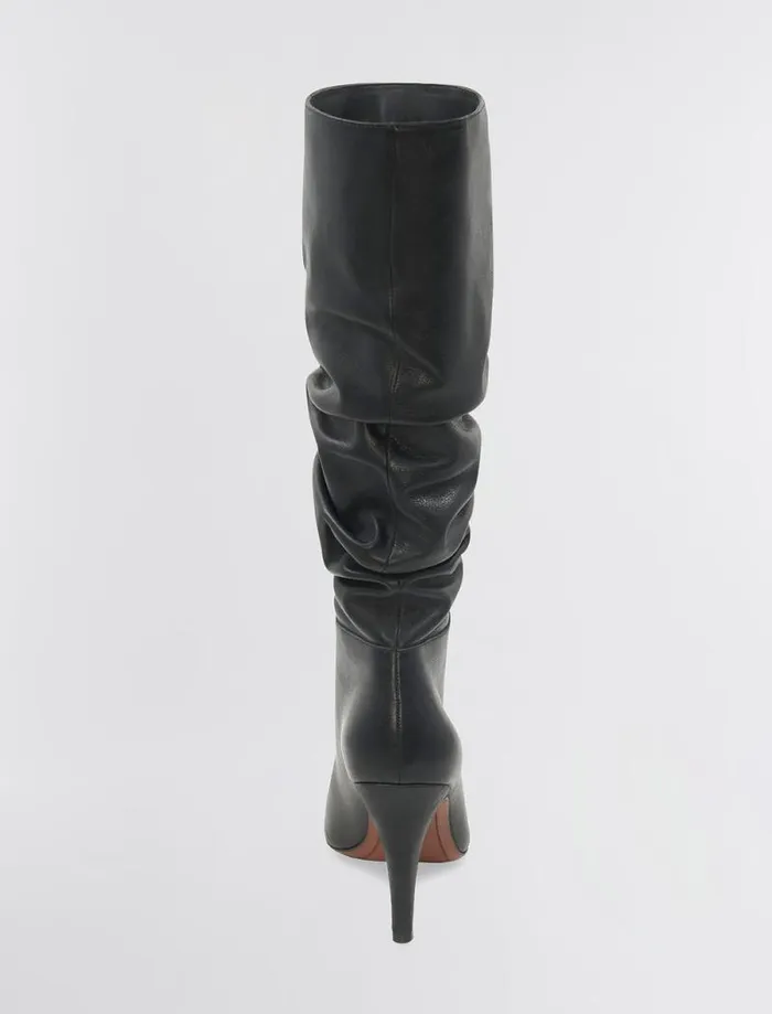 Women BCBG Shoes Braxton Slouch Boot Black