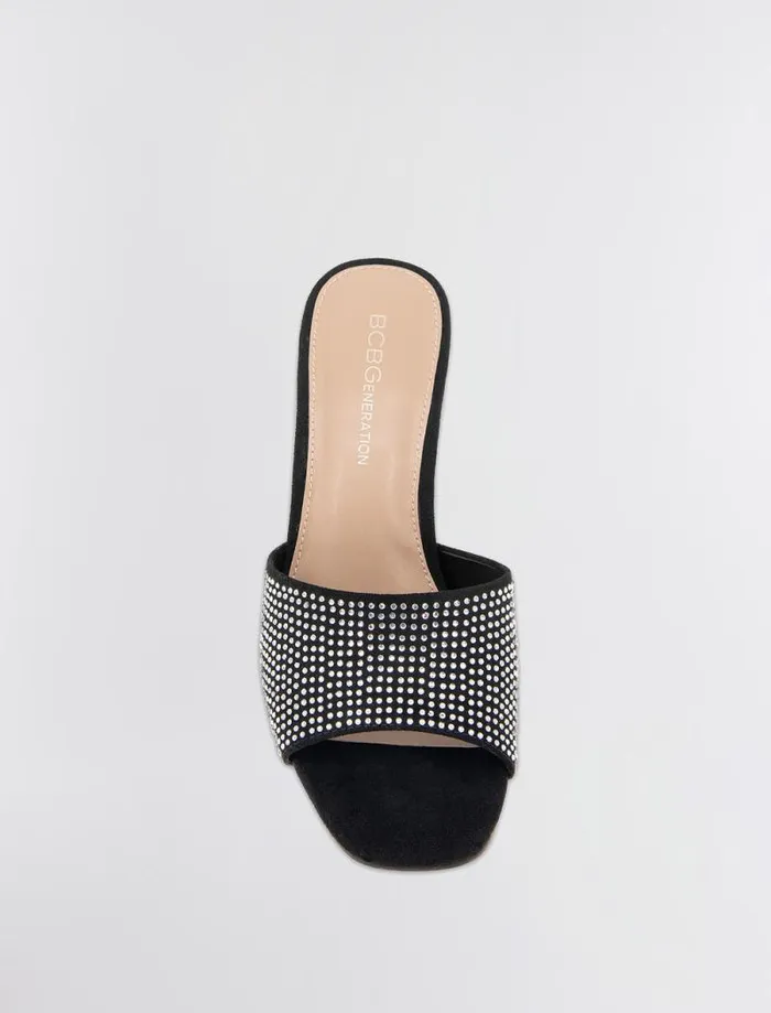 Women BCBG Shoes Giani Wedge Sandal Blackclear Women BCBG Shoes Giani Wedge Sandal Blackclear