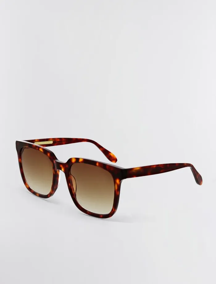 Women BCBG Sunglasses Classic Square Sunglasses Tort