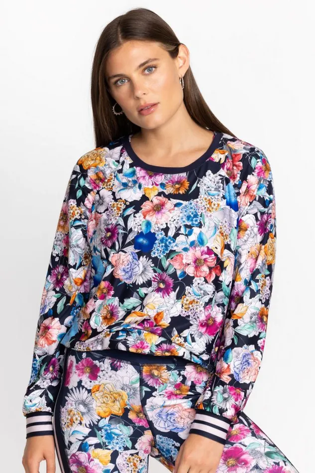 Women Bee Active Ruched Raglan Sleeve Pullover Falldance Johnny Was Tops Women Bee Active Ruched Raglan Sleeve Pullover Falldance Johnny Was Tops