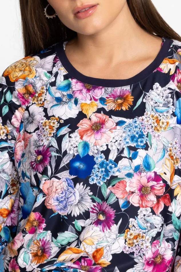 Women Bee Active Ruched Raglan Sleeve Pullover Falldance Johnny Was Tops Women Bee Active Ruched Raglan Sleeve Pullover Falldance Johnny Was Tops
