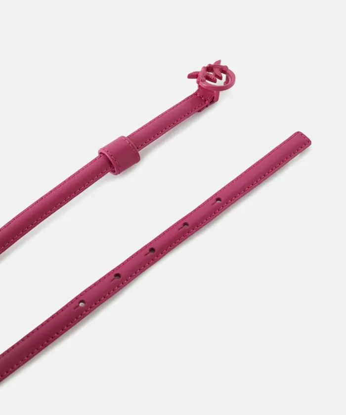 Women Belts Pinko Superthin Colourblock Love Birds Belt 1cm Pinko Pinkblock Colour Women Belts Pinko Superthin Colourblock Love Birds Belt 1cm Pinko Pinkblock Colour