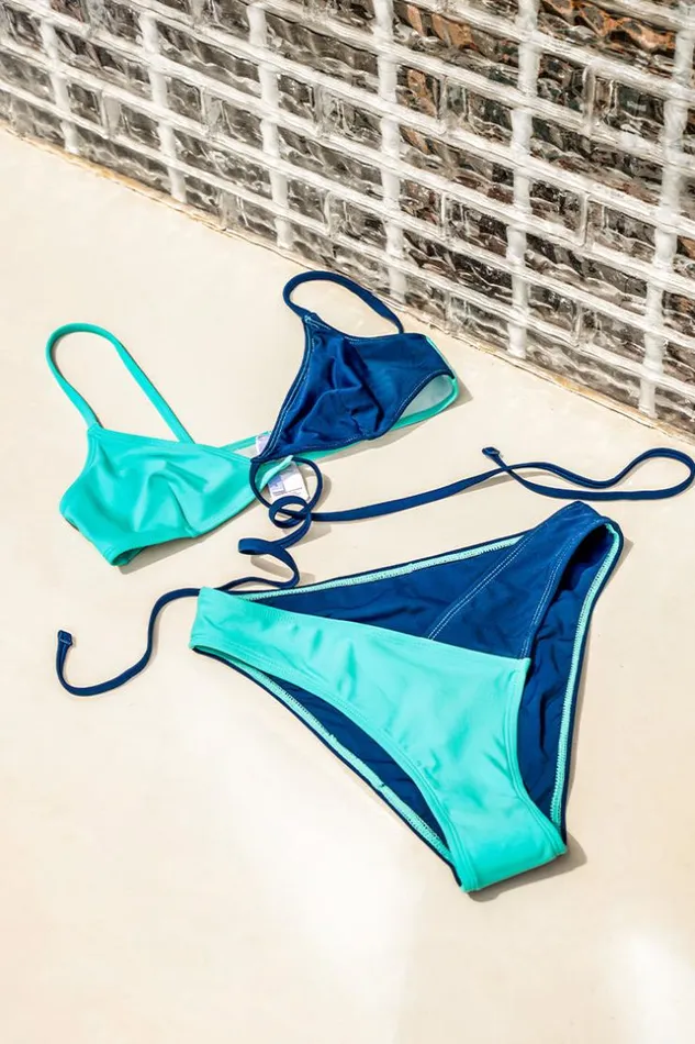 Women Bikini Sets Cupshe Passion Wrap Bralette And V Hipster Bikini Set Multicolor