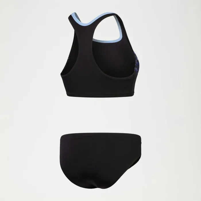 Women Bikinis and Tankinis Speedo Women039s Placement Bikini BlackBlue