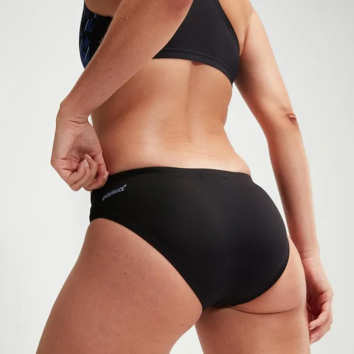 Women Bikinis and Tankinis Speedo Women039s Placement Bikini BlackBlue