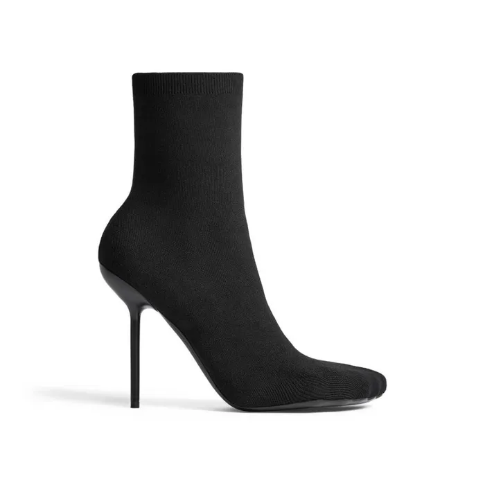 Women Boots and Ankle Boots Balenciaga Anatomic 110mm Bootie In Black